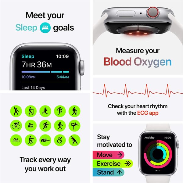 Apple Watch Series 6 Gold Aluminum Case with Sport Band (GPS) - Image 4