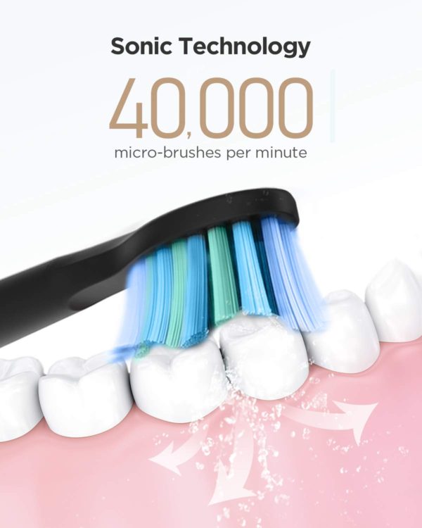 Fairywill Electric Toothbrush Powerful Sonic Cleaning - Image 3