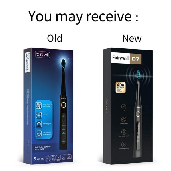 Fairywill Electric Toothbrush Powerful Sonic Cleaning - Image 6