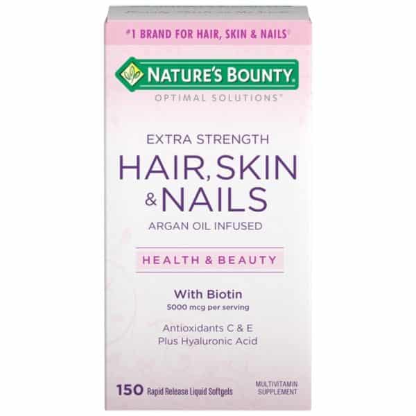 Nature's Bounty Optimal Solutions Hair Skin & Nails Extra Strength
