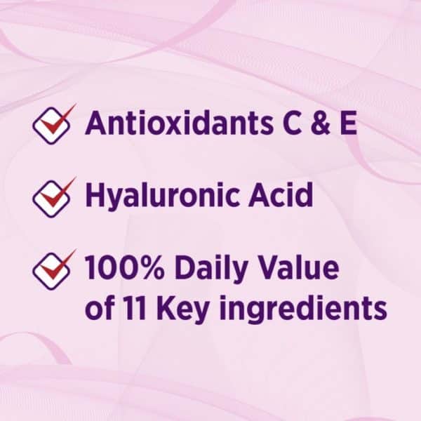 Nature's Bounty Optimal Solutions Hair Skin & Nails Extra Strength - Image 4