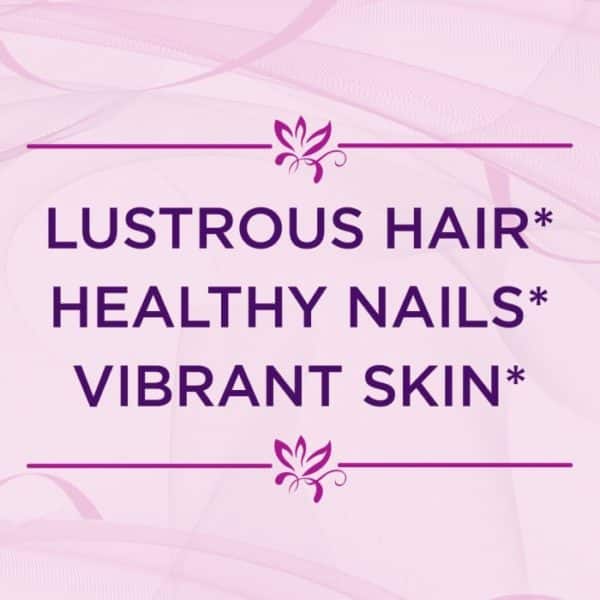 Nature's Bounty Optimal Solutions Hair Skin & Nails Extra Strength - Image 5