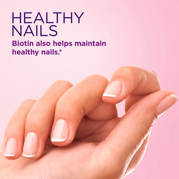Nature's Bounty Vitamin Biotin Optimal Solutions Hair, Skin and Nails Gummies (200 Count) - Image 4