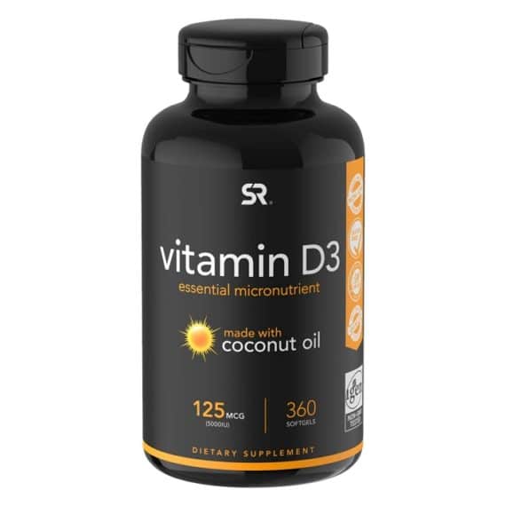 Vitamin D3 (5000iu/125mcg) - Sports Research