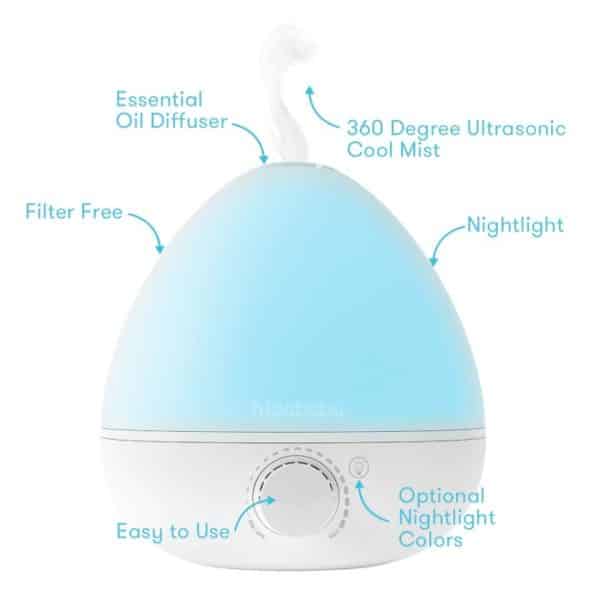 Frida Baby - 3 em 1 Humidificador Com Difusor e Luz Noturna - Image 3